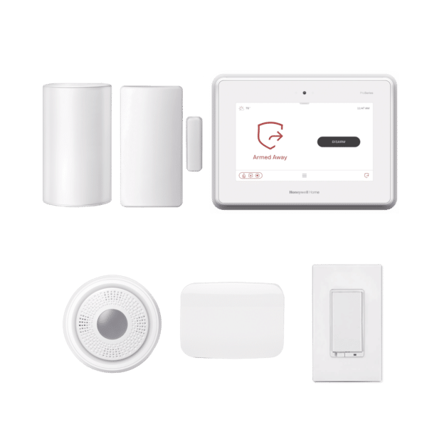 Panel de Alarma con Apagador Dimmer y Plug-in Dimmer para Tomacorriente