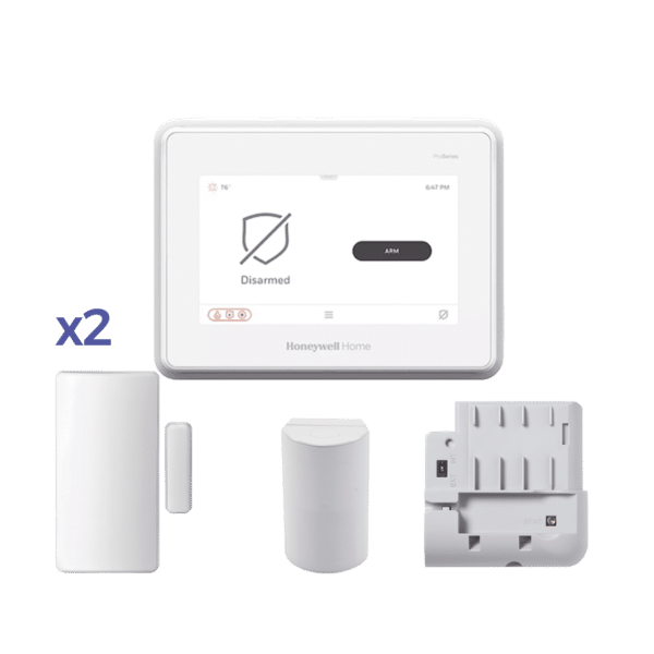 Sistema de Alarma con Pantalla Touch de 7" Compatible con sensores Inalambricos DSC, Bosh, 2GIG,ITI y Serie 5800 agregando el modulo PROTAKEOVER