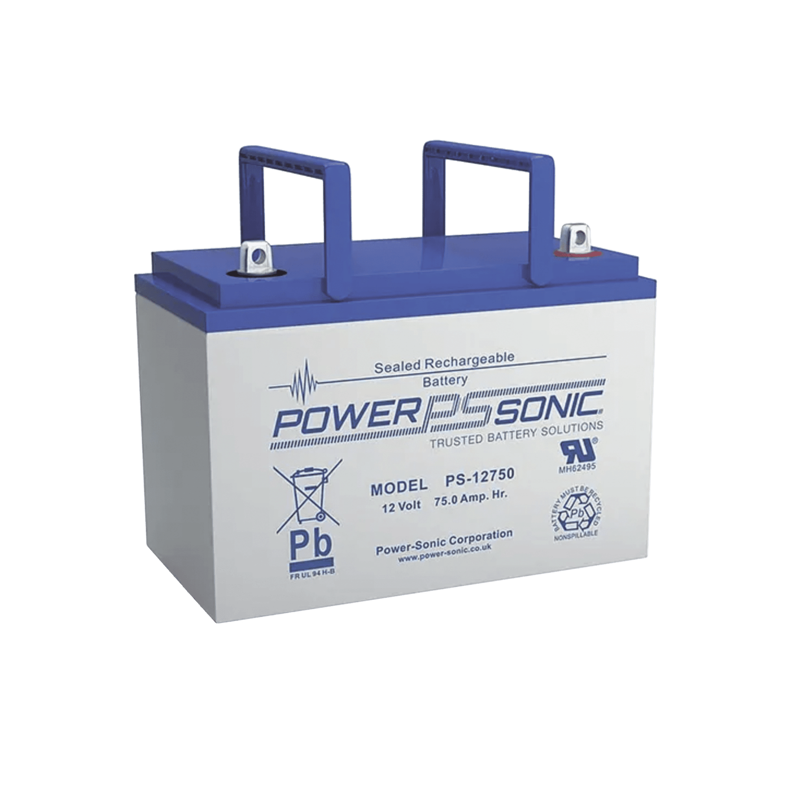 Batería 12V, 78.6AH, Para Respaldo, Tecnologías AGM/VRLA, 10-12 Años Vida Útil, Terminales T6, Reconocida UL