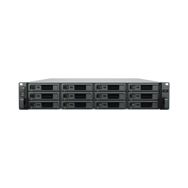 Servidor de Almacenamiento Synology SA3610 | 12 Bahías | Escalable hasta 96 Bahías | 1.728 PB de Capacidad Bruta | 6.200 MB/s Lectura Secuencial | 3.000 MB/s Escritura Secuencial | 10GbE RJ-45 | PCIe 3.0.