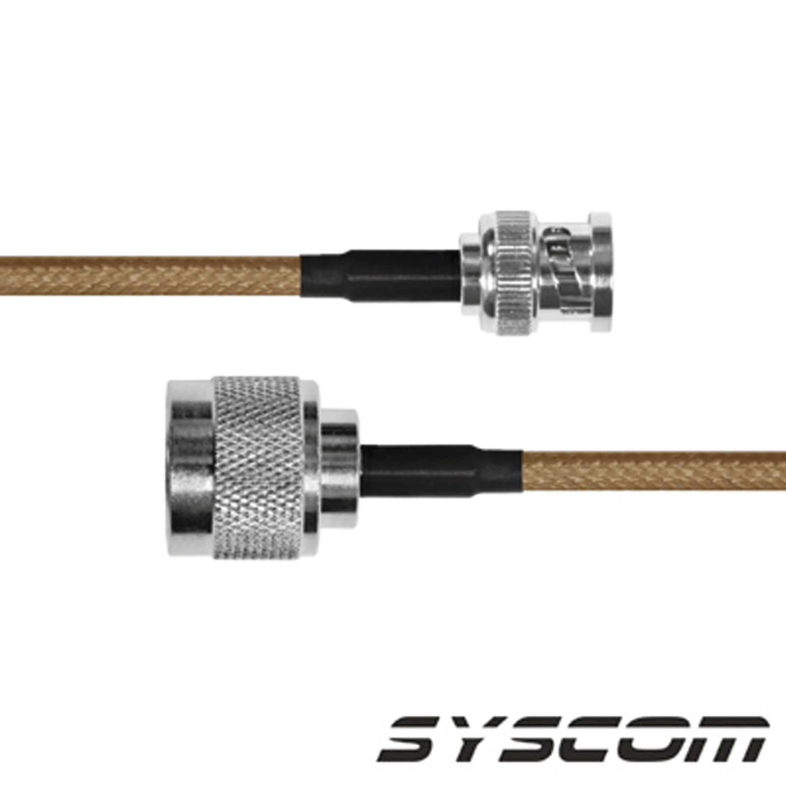 Jumper con Cable LP142 de 60 cm, con Conectores BNC Macho a N Macho.