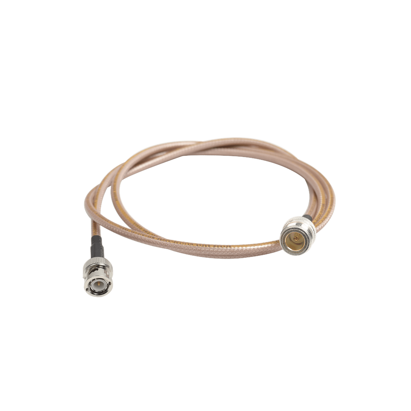 Jumper Fabricado con Cable LP-142 conectores BNC/N Hembra de 110 cm.