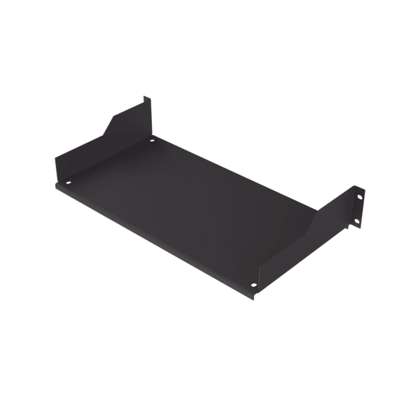 Charola para Rack de 19" de 2 postes, 23.5 cm de Profundidad, 2 Unidades de rack
