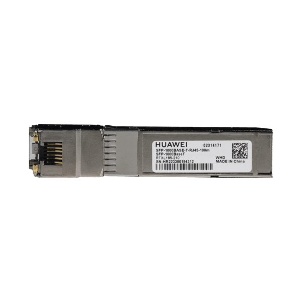 Transceptor de SFP a RJ45 / Negociación de 10/100/1000Mbps / Conector RJ45 / Distancia de hasta 100m
