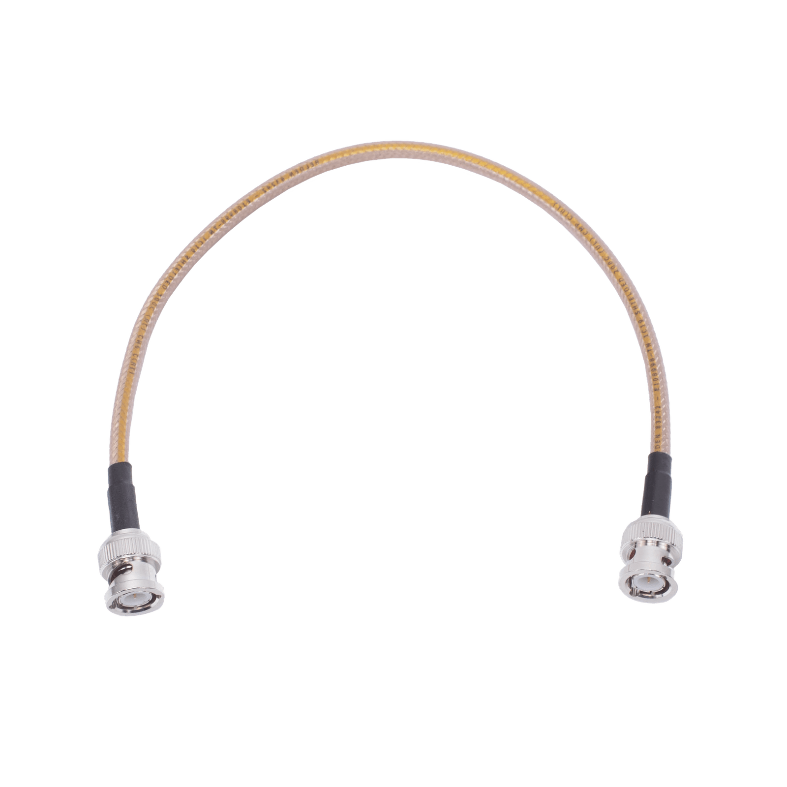 Jumper de 30.5 cm con cable LP142 BNC Macho a BNC Macho.