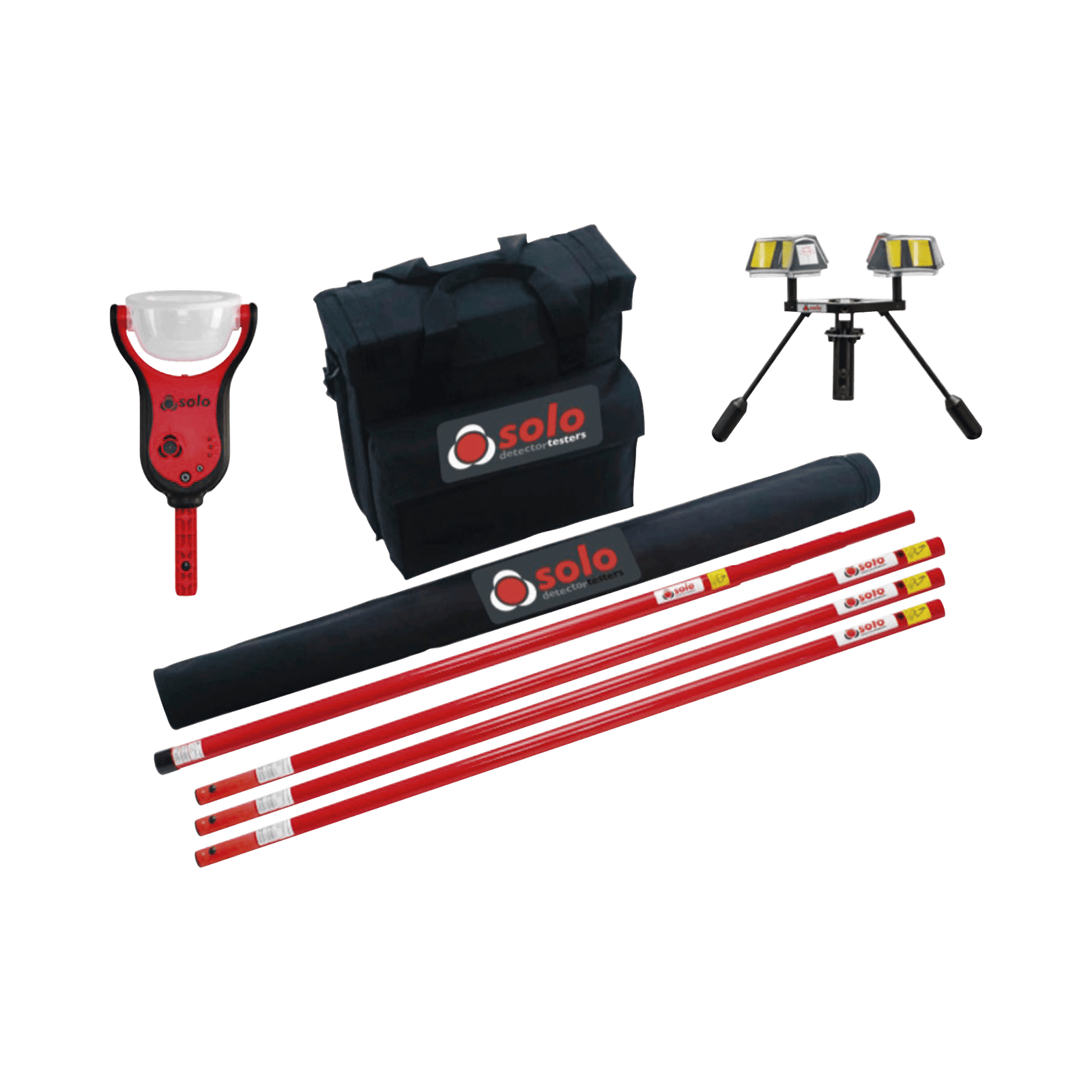 Kit De Pruebas De Detectores De Humo Hasta 9.1m. Con Dispensador Electrónico SOLO-365