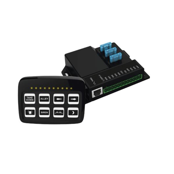 Controlador Universal de 8 interruptores, 12-24 Vcd con Montaje Fijo y de Succión