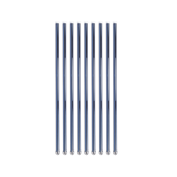 Set de 9 Tubos de Vacío de Vidrio Para Boiler Solar