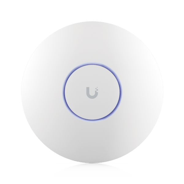 Punto de Acceso UniFi WiFi 6E Enterprise, alta densidad, hasta 600 usuarios, Mu-MIMO 4x4, bandas 2.4/5/6 Ghz, (1) puerto RJ45 2.5G (POE+ no incluido)