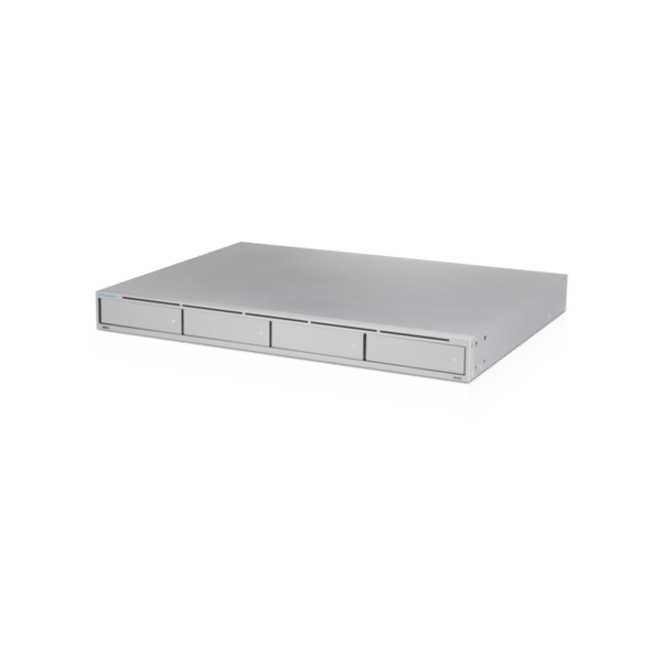 NVR Empresarial UniFi Protect de 4 Bahías de Disco Duro, recomendado para hasta 50 cámaras Full HD