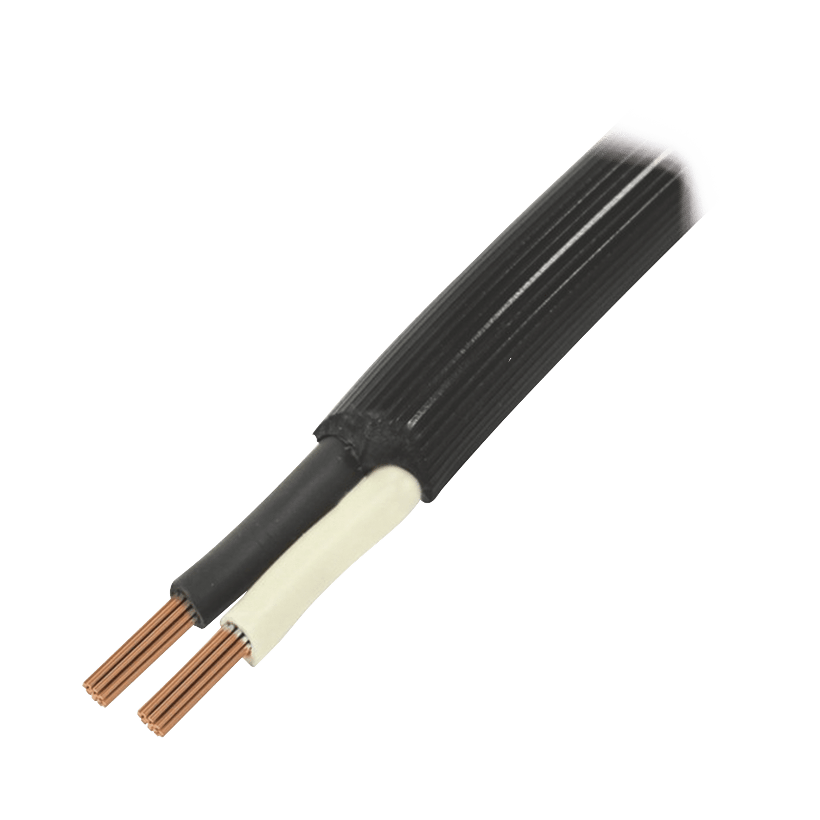 Cable Eléctrico de Uso Rudo 2 Hilos Calibre 18 AWG, Hasta 600 V. Rollo de 100 m.