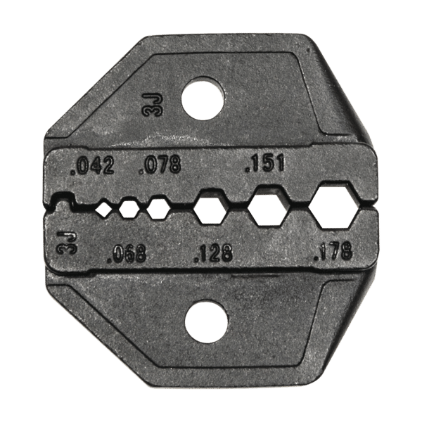 Matriz Ponchadora para RG174, RG179 y Belden 8218. Compatible con Pinza Ponchadora VDV200-010