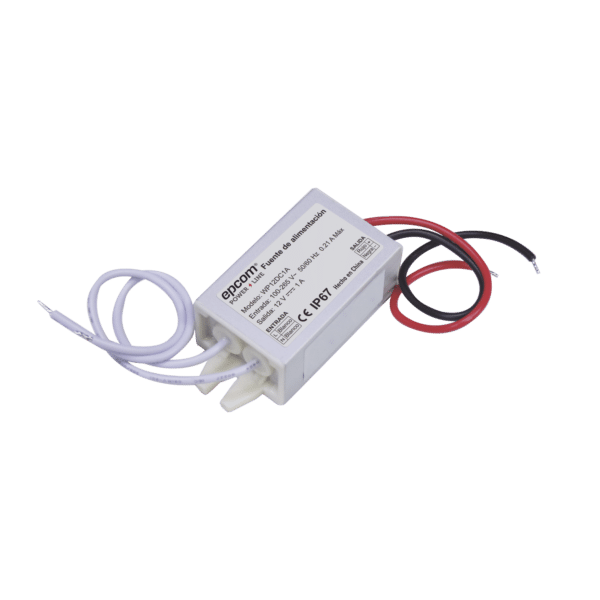 Fuente 12 V / 1 Amper / Waterproof / Intemperie grado IP67