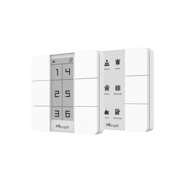 Panel Inteligente con Botones Programables y Display Digital para Automatización LoRaWAN