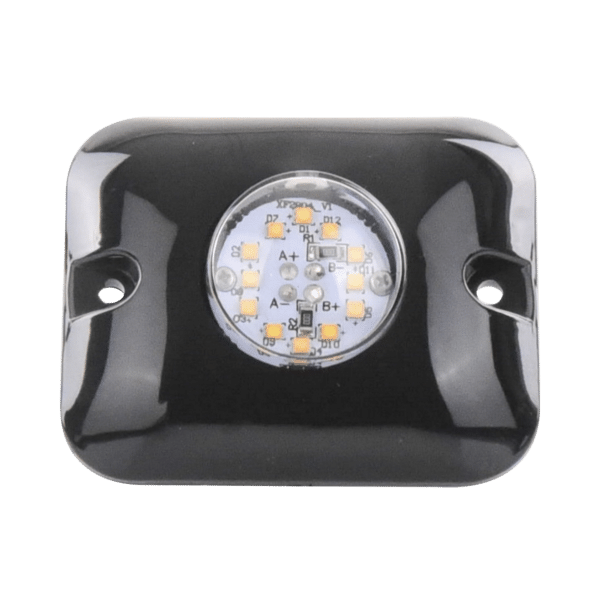 Luz Oculta Ultra Brillante con 12 LED, Color Claro