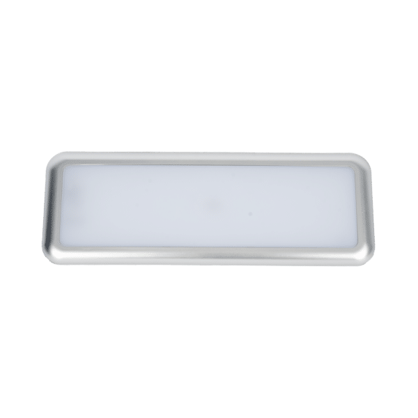 Luz LED Rectangular para interiores, 48 LED, 12-24 Vcd, 1392 lúmenes