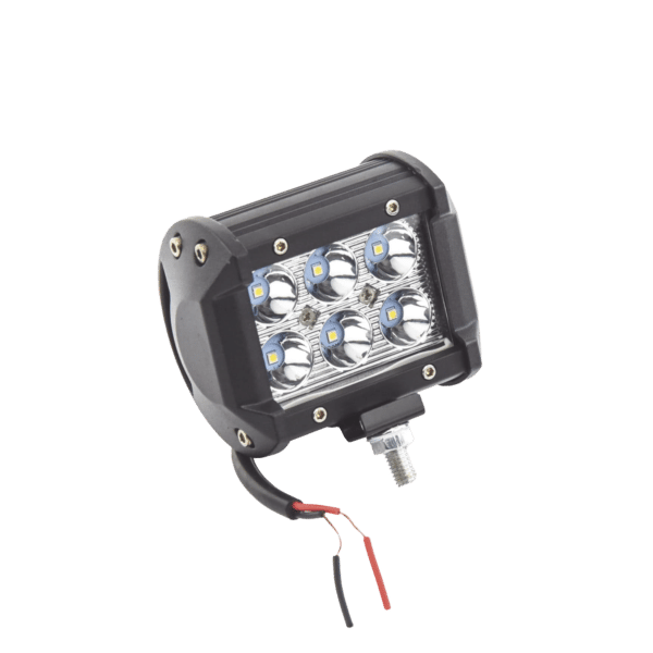 Luz de Trabajo de 6 LED, 1500 Lúmenes, 9 Watts, 10-30 Vcc, IP67, 4 pulgadas