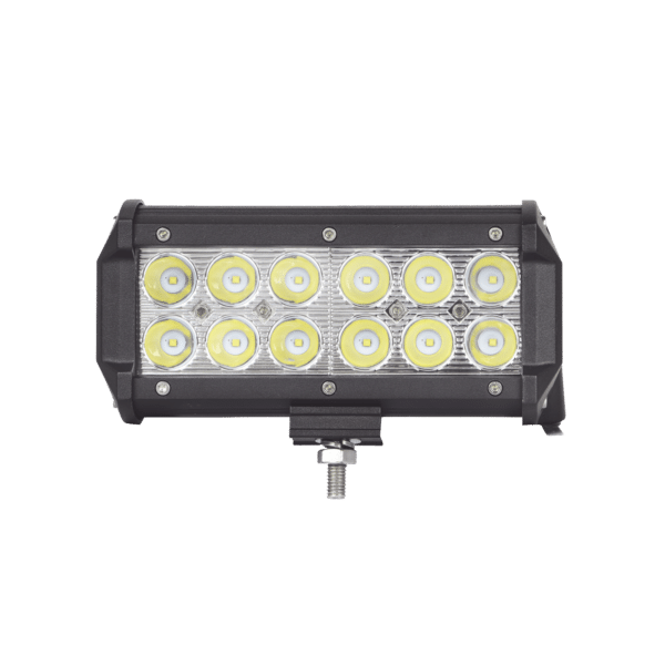 Barra de Luz de 12 LED, 1500 Lúmenes, 18 watts, 10-30 Vcc, IP67, 6.5 pulgadas