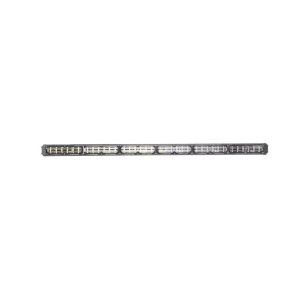 Barra de luz de advertencia de 6 Módulos de 6 LED, 30 Pulgadas, Rojo / Claro