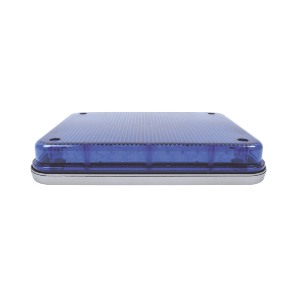 Luz de advertencia de 9x7", Color Azul, Ideal para Ambulancias