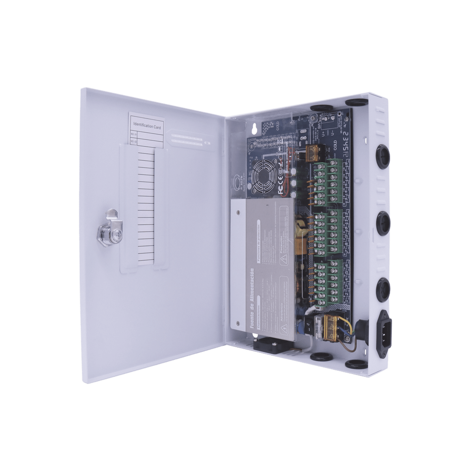 Fuente PREMIUM / 11-15 V / 18 canales / 30 A / Alta tecnología en seguridad / Doble ventilador / Hasta 2 Amperes por Salida / Filtro de Ruido por canal / Diseño de alta gama.