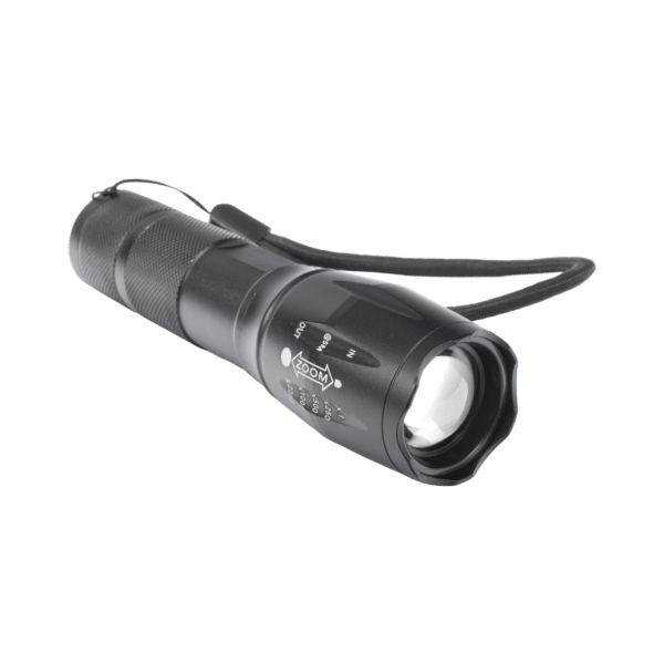 Linterna LED de Aluminio, 600 Lúmenes, IPX4, Resistente al Agua