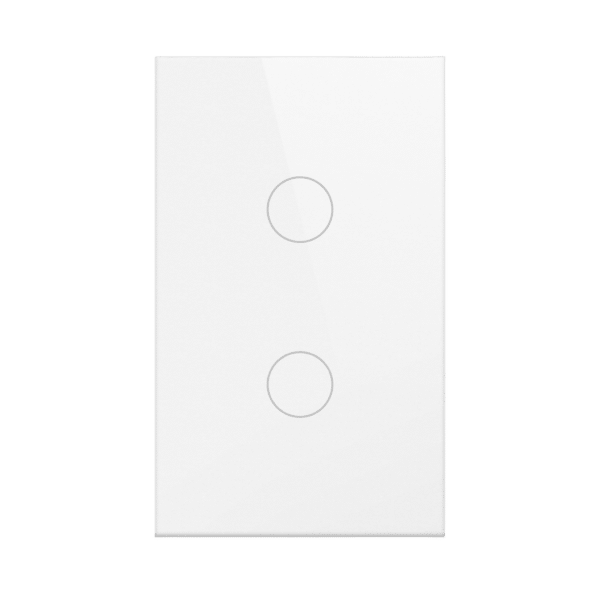 (ZigBee) Apagador switch inalámbrico ZigBee, control de 2 regresos de carga, 110V