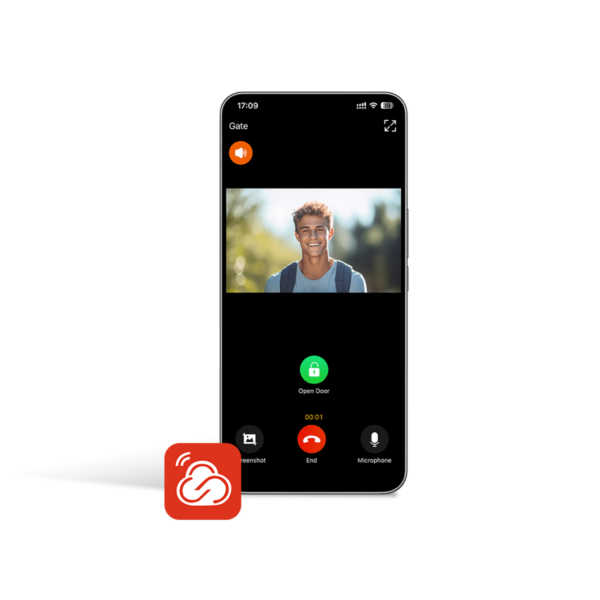 Licencia Permanente 5 Cuentas App Fanvil Link , Monitoreo, Apertura Remota, Creación de Códigos QR