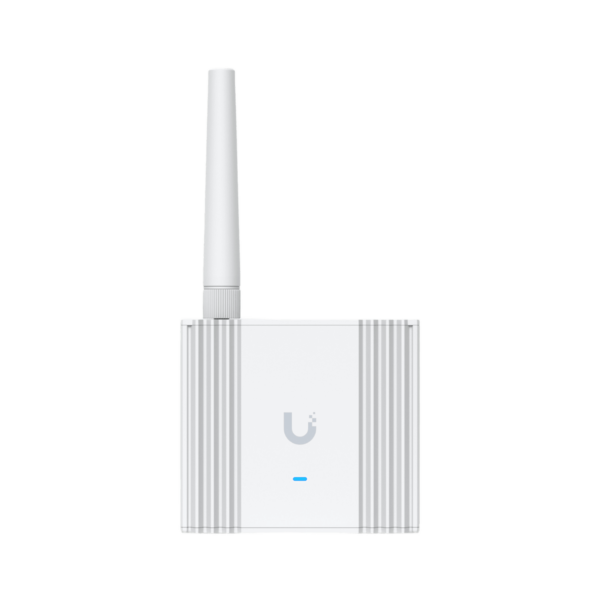 UniFi Protect SuperLink AP para sensores UniFi Protect / (1) Puerto 10/100 MbE / Gestión Bluetooth 5.2 / se energiza por PoE o USB Tipo-C (5V, 1A) / Montaje en riel Din o pared