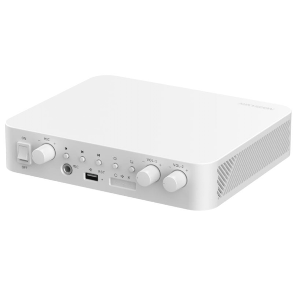 Amplificador una Zona / 2 Canales / 80 W / Conexión Bluetooth / Salida 4-8 Ω x 2 / 100V COM x 2 / Uso Interior