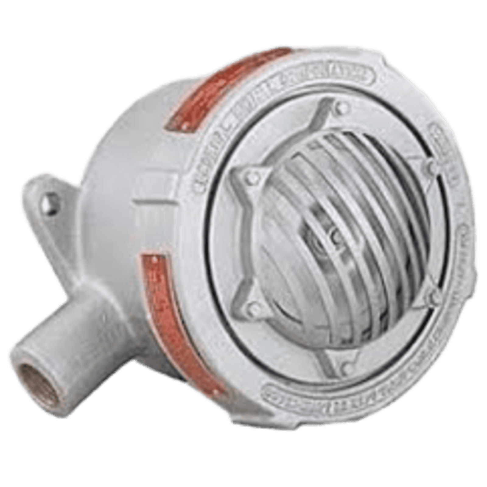 Bocina Vibrante a Prueba de Explosión Modelo 41X con Carcasa de Aluminio Resistente a la Corrosión / 120VAC, 240VAC, 24VDC / Volumen Ajustable / Ciclo de Trabajo 5 Minutos / Montaje en Tubería o Superficie