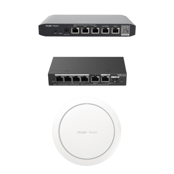 Equipos Ruijie DEMO Ideal para Probar Integraciones de Redes y WiFi 6 con CCTV