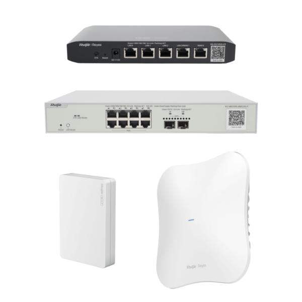 Equipos Ruijie DEMO Ideal para Probar Integraciones de Redes Business y Enterprise con WiFi 7