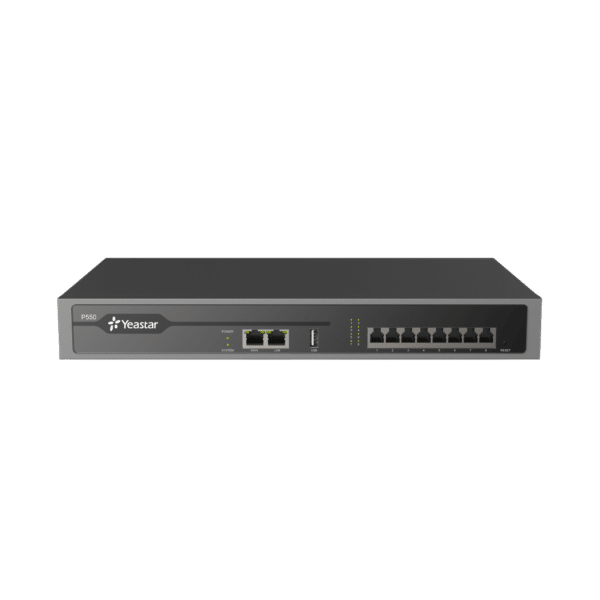 Conmutador Enterprise modular yeastar 50 extensiones,10 llamadas simultaneas, Hasta 8 puertos fxo/fxs (no inculidos)