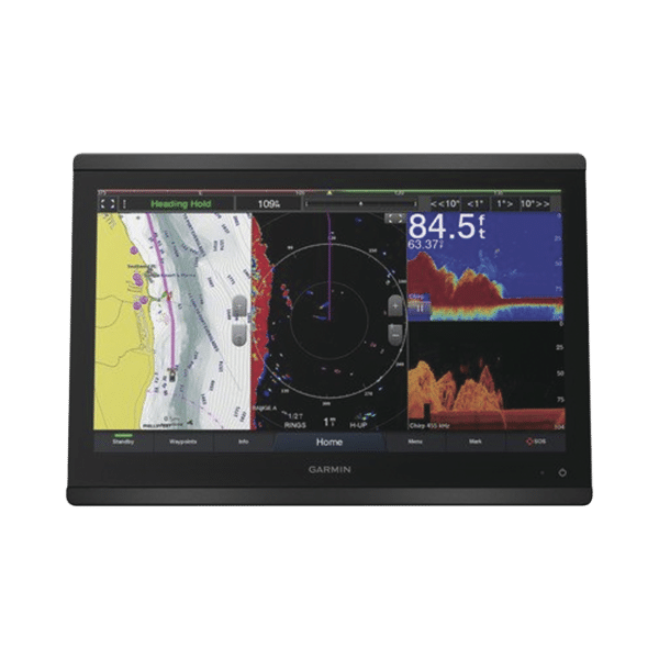 Pantalla táctil GPSMAP® 8616 de 16" con mapas BlueChart® g3 y LakeVü g3 y puerto de sonda.