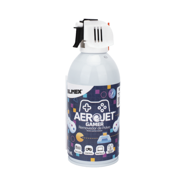 Aerojet Gamer: El Removedor de Polvo 360º para Electrónicos que Facilita la Limpieza de Difícil Acceso