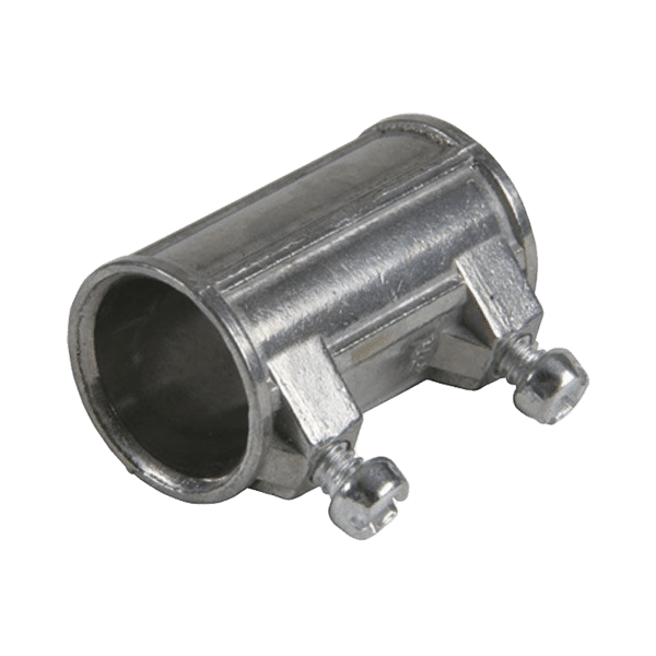 Cople de 1" para Tubo Pared Delgada con Tornillos Opresores.