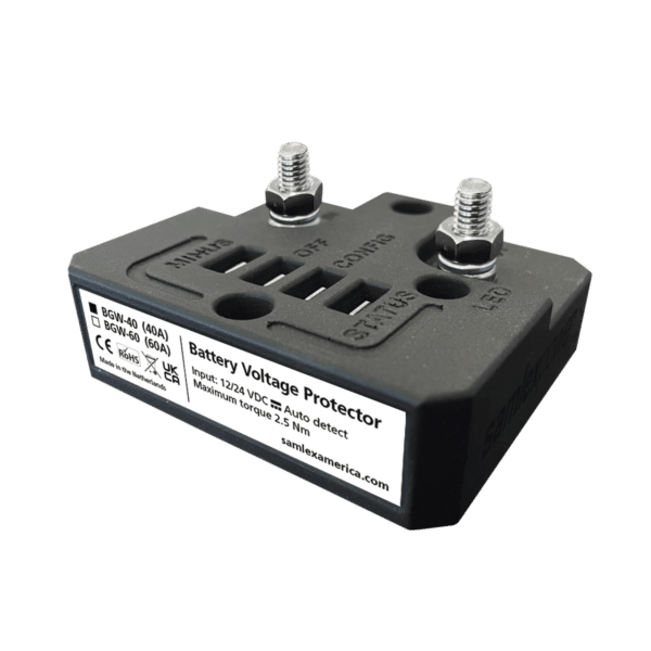 Protector de Baterías 12/24V a Prueba de Agua 40 A