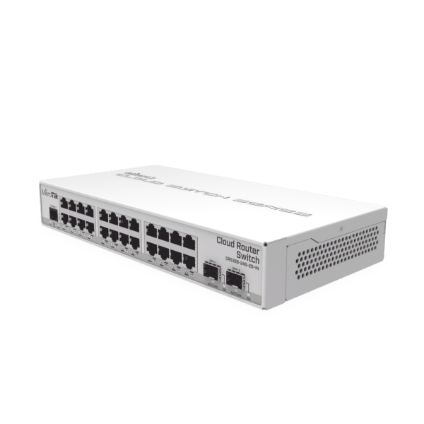 Switch Sistema Operativo Dual 24 Puertos Gigabit Ethernet y 2 Puertos SFP+, Para Escritorio