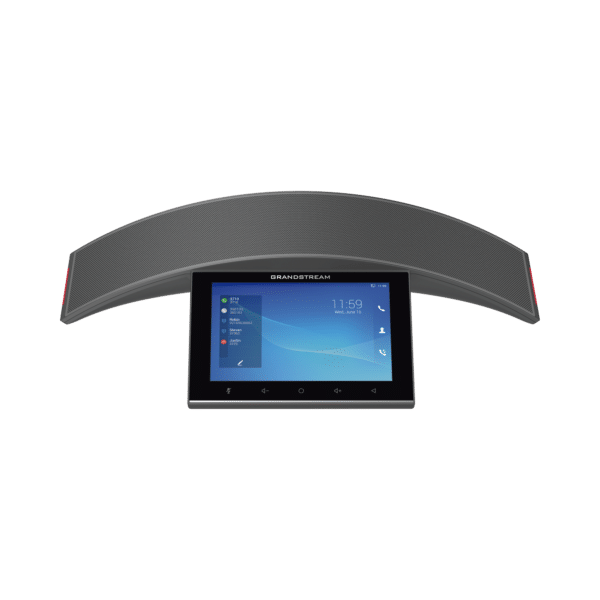 Teléfono - Audioconferencias IP Android 10, 12 líneas SIP con 12 cuentas, pantalla táctil  8", puertos Gigabit, Wi-Fi, Bluetooth, PoE, codec Opus, IPV4/IPV6 con gestión en la nube GDMS