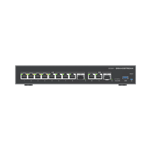 4 en 1: Firewall Nueva Generación, Router, PBX IP, Switch 10 Puertos Gigabit (4 PoE) + 2 Puertos SFP 2.5 Gigabit