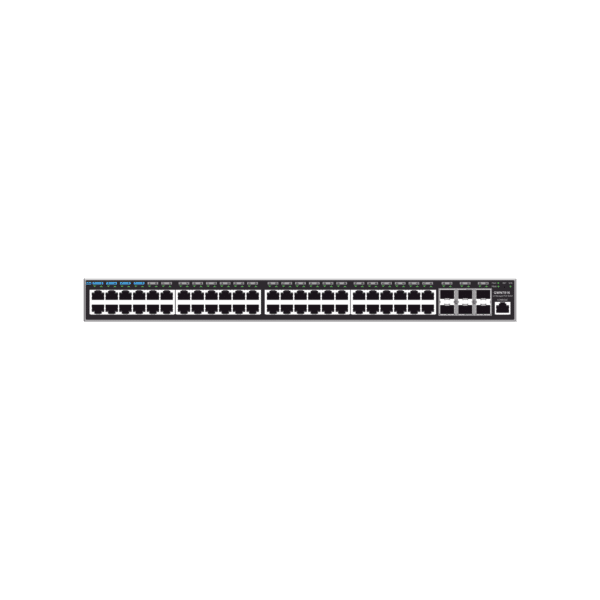 Switch Capa 3 Administrable / 48 puertos 10/100/1000 Mbps + 6 Puertos SFP+ de 10 Gigabits / Compatible con GWN Cloud.