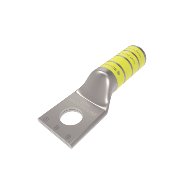 Terminal de Compresión para Tornillo 1/2 "  y Calibre 250 KCMIL.