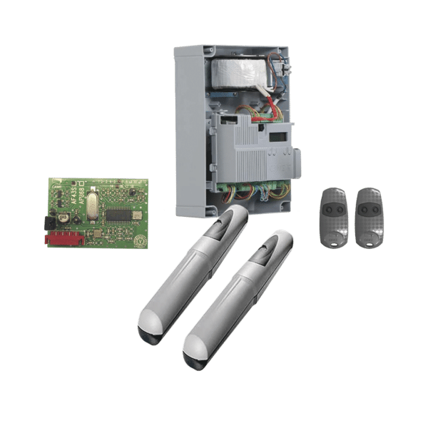 Kit de operadores AXO 5024 Para puertas Abatibles de hasta 5 Metros y 400 Kg de peso por hoja
