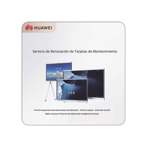 Tarjeta de Servicio de Mantenimiento HiCare RFR por un año para IdeaHub IHS275SA y IHS286SA
