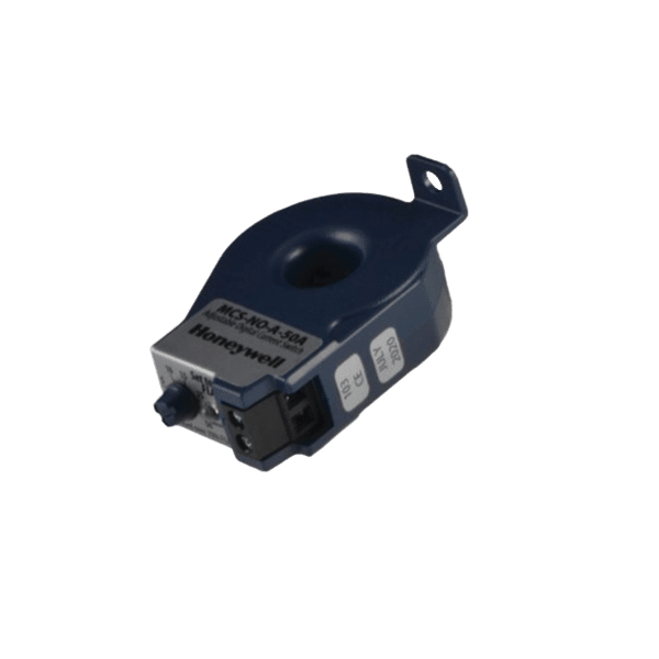 Sensor de corriente ajustable de nucleo solido , de .75 a 50 A , N/O