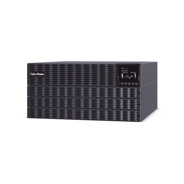 UPS de 10000 VA/10000 W, Online Doble Conversión, 200 - 240 Vac de Entrada, 200 - 240 Vac de Salida, Terminal Hardwired, Onda Senoidal Pura, Torre o Rack de 6 UR, Con 3 Tomas NEMA L6-30R