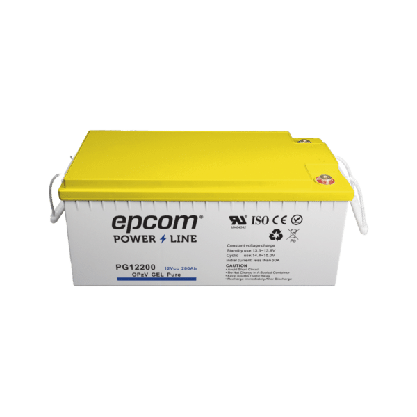Batería de GEL PURO OPzV / 12 V @ 200 Ah / Ciclo profundo / Uso en Aplicaciones Fotovoltaicas y de Respald