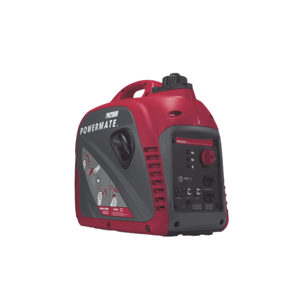 Generador Inversor Portátil a Gasolina, 1.7 kW, 120vca , Arranque Manual
