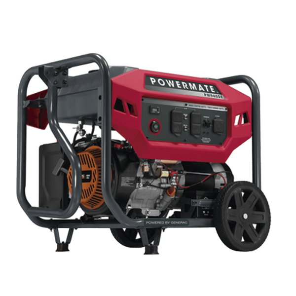 Generador Inversor Portátil a Gasolina, 7.5 kW, 120/240Vca, Arranque Manual